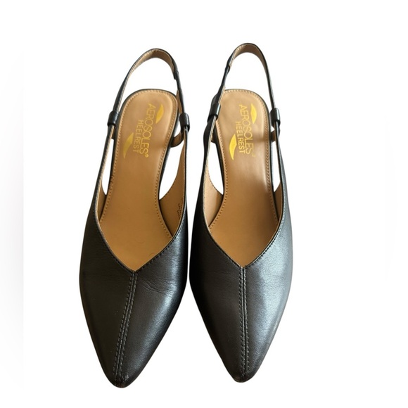 Aerosoles Heel Rest Black Slingback Pumps – Size 5.5M - Picture 1 of 9